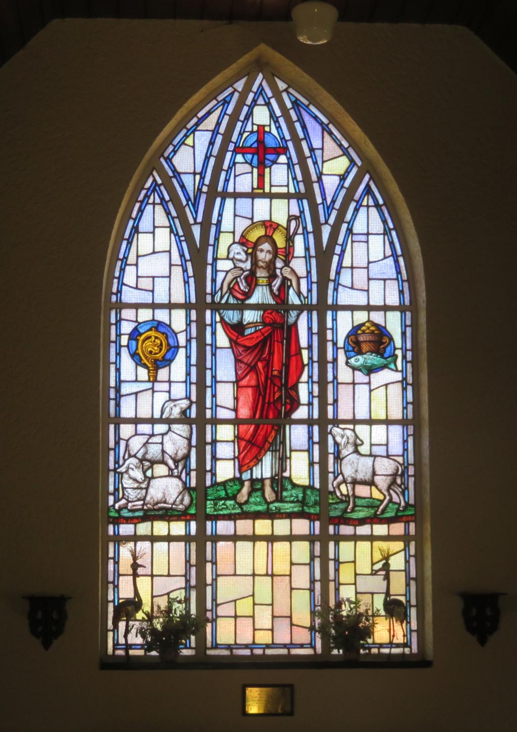 Wakkerstroom anglican church window